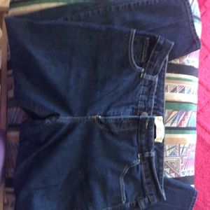 Blue jeans just my size stretch classic denim 18 short